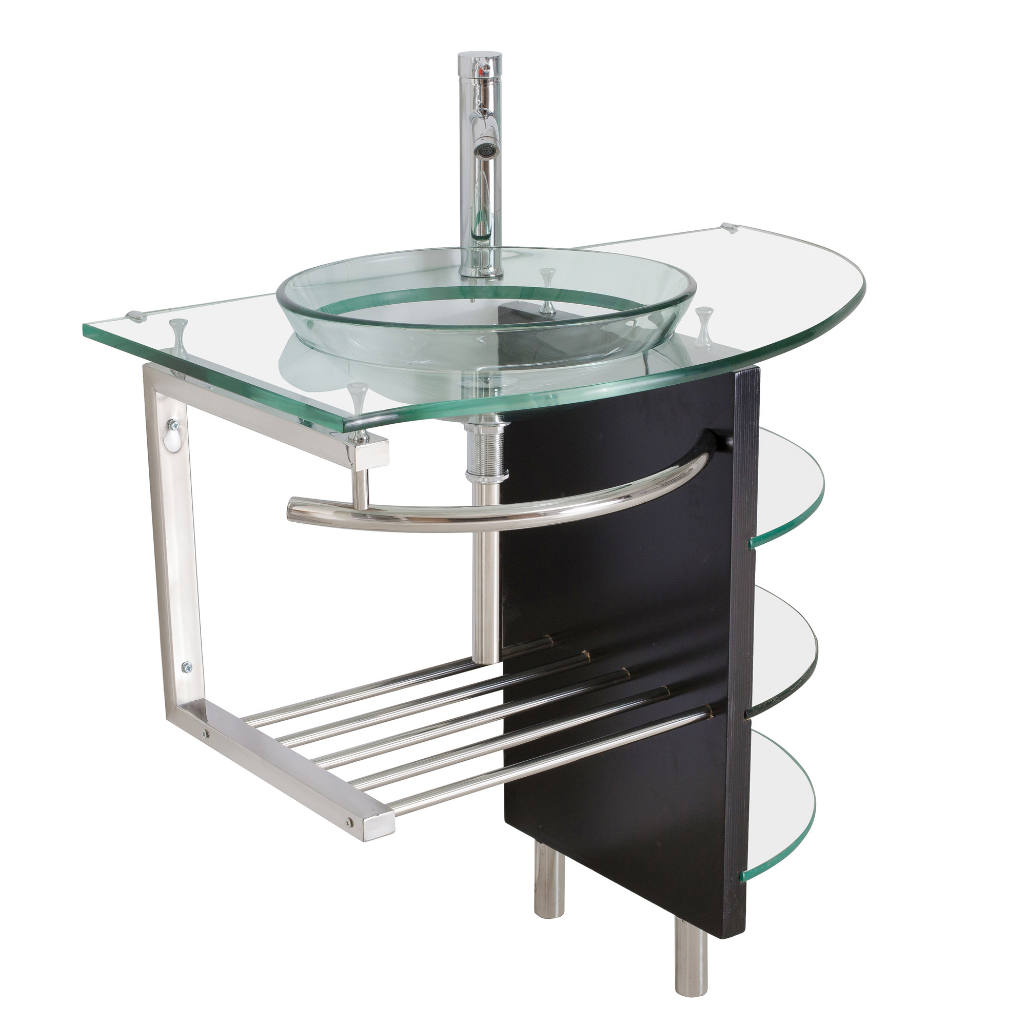 Kokols 32" Single Vessel Bathroom Vanity Set & Reviews Wayfair